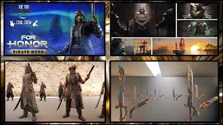 For Honor: Pirate Hero Backstory, Armor and Weapons Designs Reveal REACTION!!! 1/23/2022