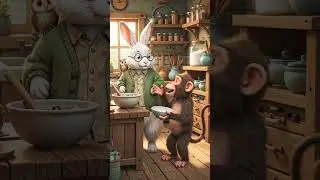 the rabbit and the monkey