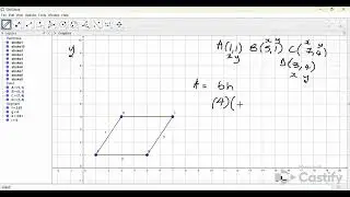 Plotting Points on a Graph and Finding the Area of the Shape