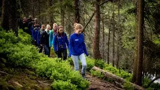 Ankunft der Young Explorer - Abenteuer Schwarzwald