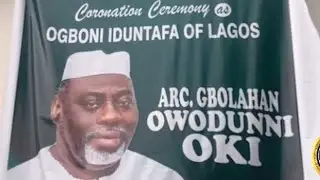 7th Day Capping & Installation Ceremony of Ogboni Iduntafa (Arc. Gbolahan Owodunni Oki) of Lagos 