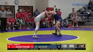 2019-02-01 Spring-Ford vs Owen J. Roberts (D1 Duals semis)
