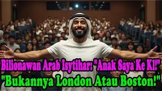 Hartawan Timur Tengah Tolak London & Boston, Hantar 4 Anaknya Ke Universiti Di Kuala Lumpur!