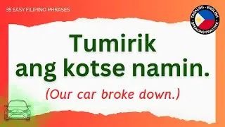 35 EASY FILIPINO PHRASES FOR CONVERSATION | Tagalog Speaking Challenge