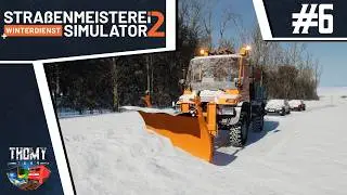 Straßenmeisterei Simulator 2 + Winterdienst #6 - Endlich Winter! ☃️❄️