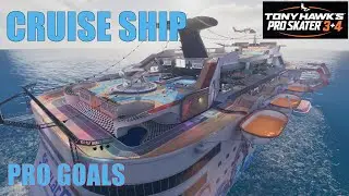 Tony Hawk's Pro Skater 3 & 4 - CRUISE SHIP / ALL PRO GOALS