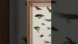 Expert Framing for Fly Fishing Flies | Custom Framing by Page Waterman