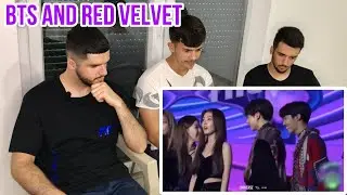 FNF Reacting to BTS AND REDVELVET moments we can't forget | KPOP REACTION