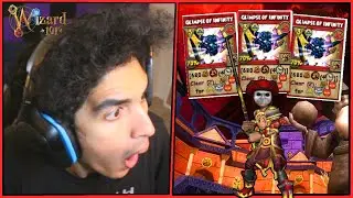 Wizard101 Max (150) Fire PvP: FIRST TIME Using *NEW* Glimpse Of Infinity!