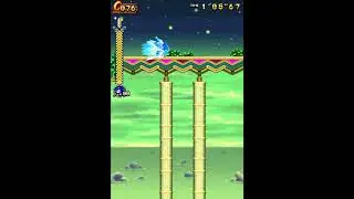 DesMuMe - Sonic Rush Adventure Sky Babylon, Sonic - Act 1