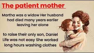 Learn English thought story | level 1 ⭐ the patient mother | improve your English with story