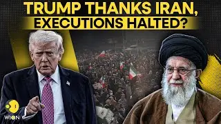 Iran Protest LIVE: Iran Protests Ease As Trump Thanks Tehran For Halting Executions | WION