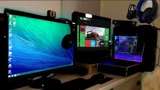 My 2014 Dorm Room Gaming Setup