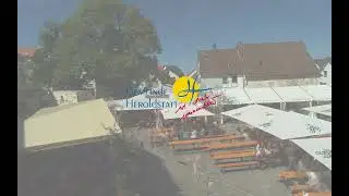 Heroldstatt Dorfhock 2024 Zeitraffer