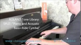 Roland HP-504 Digital Piano - Demonstration with James Day