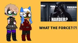 Ahsoka Tano and Asajj Ventress react to Darth Vader chokes a guy but…