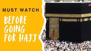 WARNING: Dont Go For Hajj Before Doing These 5 Things! #hajj #saudiarabia
