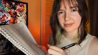 ASMR Asking You [Unhelpful] Questions About Your OC [+Gum Chewing]