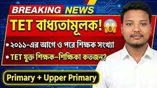 BREAKING: টেট মামলা নিয়ে বড় আপডেট | রাজ্যের জমা দেওয়া তথ্য কী? শিক্ষকের সংখ্যা প্রকাশ