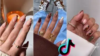 Autumn /  Fall Nails | TIKTOK COMPILATION