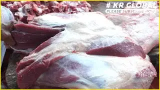 Fastest Beef Cutting and Selling at Beef Shop | Amazing knife skills | Cow Meat | Beef Breakdown