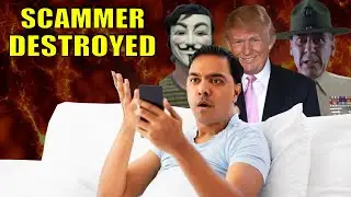 Scammer LOSES HIS MIND After Constant CALL FLOODING