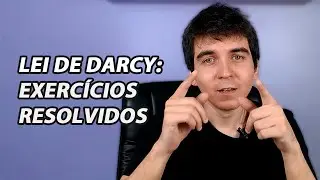 Aula #84 Lei de Darcy: Exercícios resolvidos sobre permeabilidade do solo