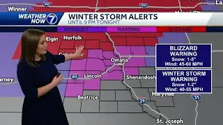 Strong winds and snow will lead to treacherous travel