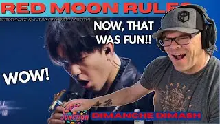 Димаш — Red Moon Rules Первая реакция | Это было ВЕСЕЛО!! 😀
