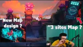 SEN Tarik reacts to Valorant NEW 3 Sites MAP *LOTUS* | Revelation Cinematic | Valorant Patch 6.0