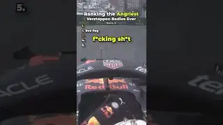 Top 5 ANGRIEST Verstappen Moments! 😡🔥 #f1 #formula1 #maxverstappen