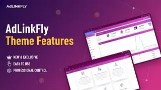 AdLinkFly Dashboard Theme 2025 📊 Pro Analytics Look & High CTR