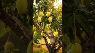 bunder ki mehnat # mehnat #story# bestscens #shorts