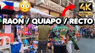 ISETAN RECTO👀😱 | RAON | QUIAPO! WALKING TOUR MAY 10,2022 / STREET SCENES! AVENIDA NGAYON! #manila