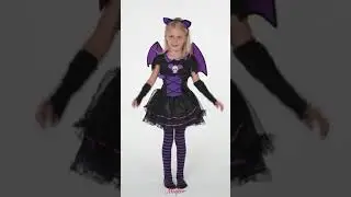 Magicoo - Fledermaus Kost&uuml;m f&uuml;r Kinder lila-schwarz