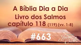 Curso Bíblico 663 - Livro dos Salmos 118 (119) (vv.1-8) - Elogio a Lei Divina - Alef - Padre Juarez
