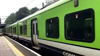 Irish Rail 29000 DMU 29014 departs Malahide for Connolly (21/6/17)