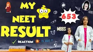 MY NEET 2022 RESULT REACTION || AIR? 🤔|| First YouTube video ||