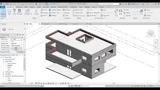 Revit Architecture - Unit 5_07 Defining a Door Type and Applying doors to the Building