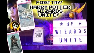 Harry Potter: Wizards Unite FIRST TRY | inamoTV Vlog #4