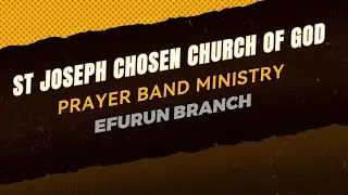ST JOSEPH CHOSEN CHURCH OF GOD SERMON ON DELIVERANCE  1