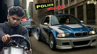 Police vs BMW M3 GTR - Who will win? | BeamNG.drive Tamil
