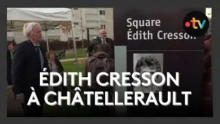 &Eacute;dith Cresson &agrave; l'honneur &agrave; Ch&acirc;tellerault