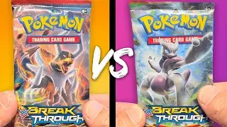 Houndoom vs Mewtwo - 36 Packs of XY BreakThrough #shorts