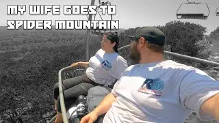 I Take my wife to Spider Mountain | How well can she shoot MTB?