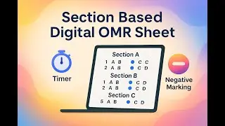 Quiz, Test & Exam Tool | Digital OMR App for Teachers & Students