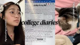 Official last week of college | week vlog | senior | studying | finals | graduating 