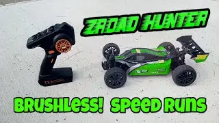 ZROAD HUNTER 1/12 Buggy Brushless Speed Run Test
