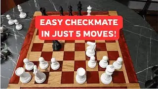 Easy Checkmate in Just 5 Moves!