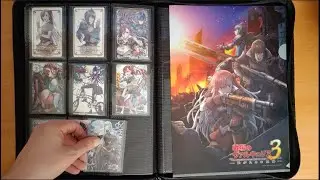 Mi Colecci&oacute;n de Cartas de  Valkyria Chronicles 戦場のヴァルキュリア テレカ